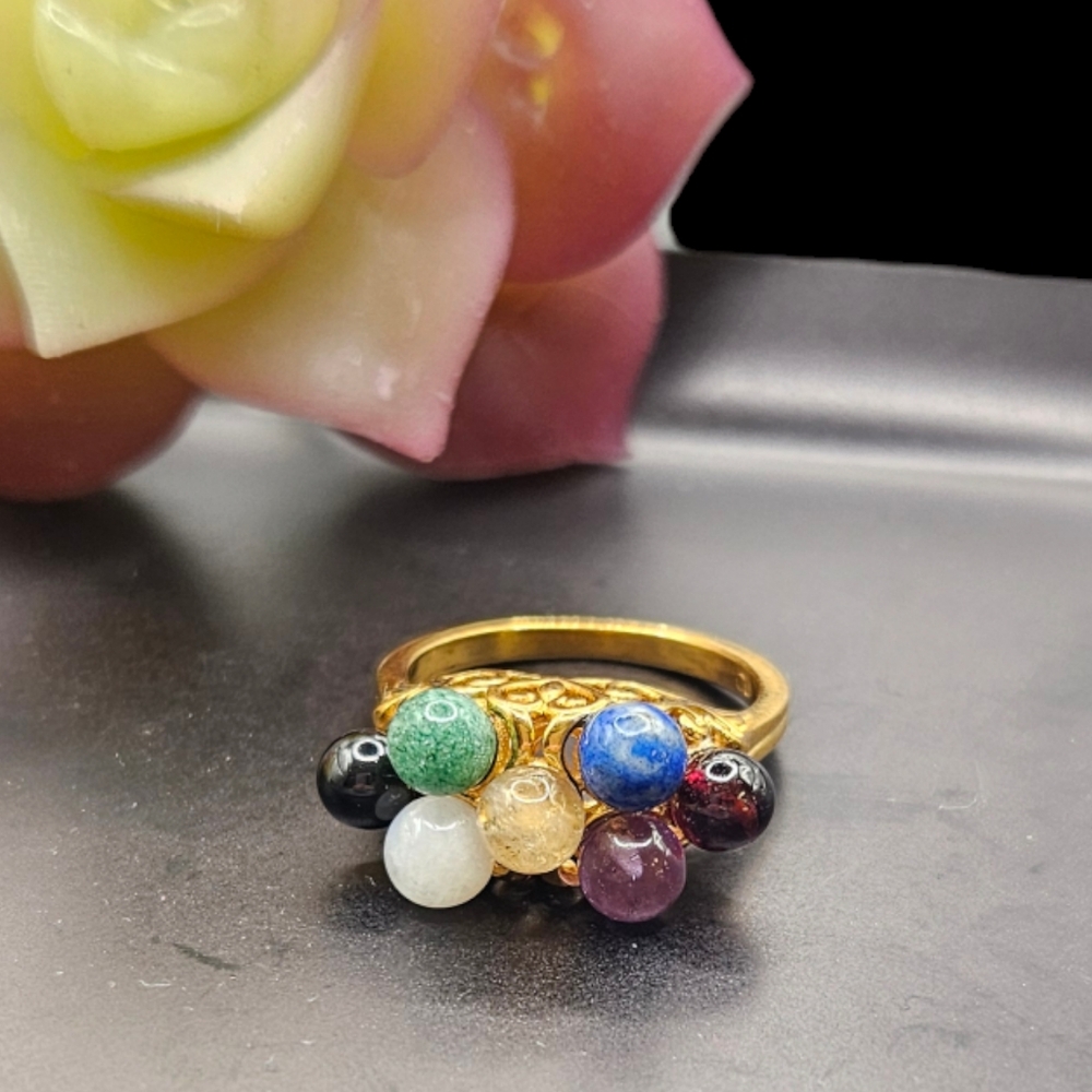 7 Gemstone Ring